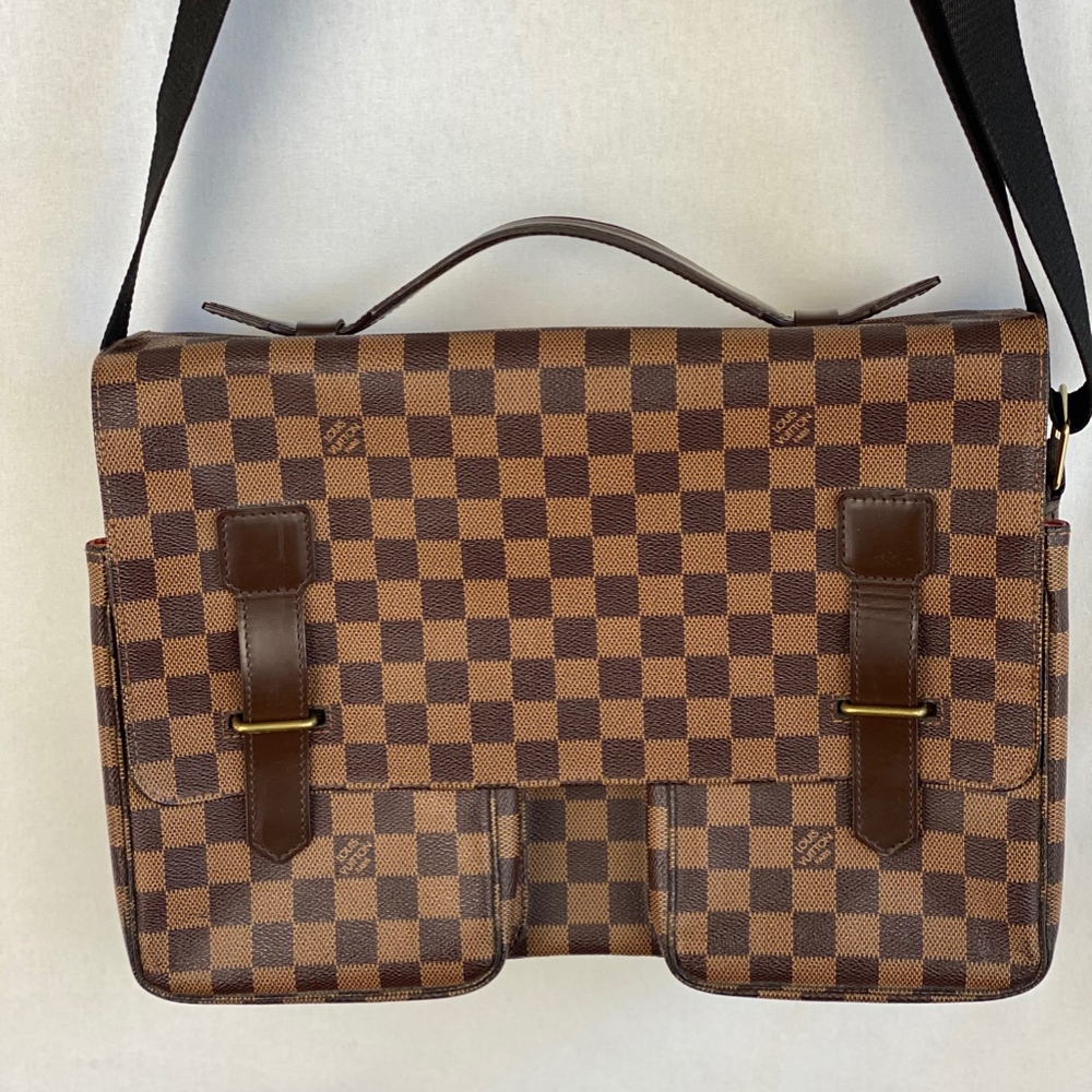 Louis Vuitton Broadway Messenger Bag Damier Ebene
